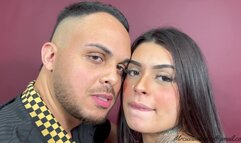 DEEP KISS WITH NEW COUPLE - NEW TOP GIRL PAOLA AND MARCELO - NEW MR AUG 2024 - CLIP 1 - EXCLUSIVE ACTRESSES