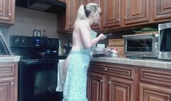 Making You Blueberry Cobbler - In the Nude!