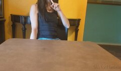 Fifi confronts you about why you stopped buying content and dominates both you and your girlfriend into buying more *new*