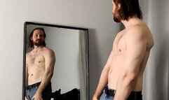 Friend Transforms into Sexy Adonis Body