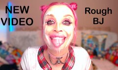 Mega ROUGH Video BLOWBANG Hard GAGGING Ruined Makeup WATERING Eyes BUKKAKE
