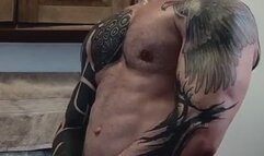 Muscle flex orgasm
