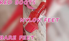 Lady Angela Worship My Boots, Worship My nylon Feet