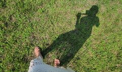 Dump Truck 1 Cold Start Croched Skirt Brown Wedges