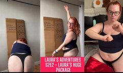 BBW Milf Laura Leslie Porn Vlog - S2E2 Lauras HUGE Package