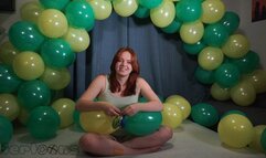 Aimee - Overinflating cute polka dotted balloons