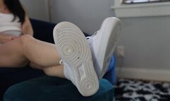 Worship her socks and feet!