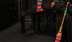 Selena Stern ballbusting In Some Rainbow Attire And Breaking Balls!!!