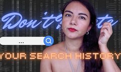 Don't Delete Your Search History