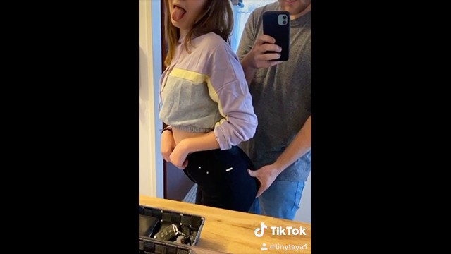 TikTok Flip The Switch Challenge Ends With Doggy And Cum On Ass  