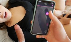 How Fast this Sex Toy can make her Cum? | LOVENSE DOMI 2 CHALLENGE