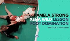 Pamela Strong Xena Wild lesson foot domination and worship