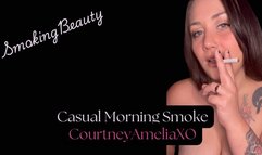 Topless Smoking • My Bedroom