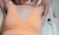 Hairy Underarm Combing