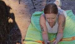 Laying Down Buttcrack