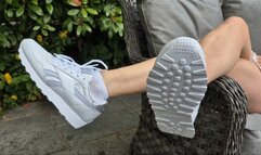 Summer Shoe dangling and Sock removal tease