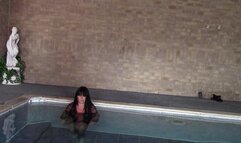 Raven Is Dripping Wet In Sexy Sheer See-Through Shirt!!! - MP4