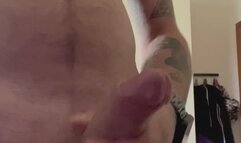 Handjob in secret silence with my cock in front of you