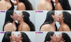 HOT KISSES ON THE BRUNETTE - MILF LETICIA MILLER & LAVINY BRUNETTE GIRL - EXCLUSIVE LM VIDEOS AUGUST 2024 - CLIP FULL VERSION