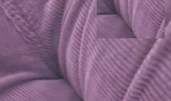 ASMR POWERFUL THIGH FRICTION IN EGGPLANT CORDUROYS