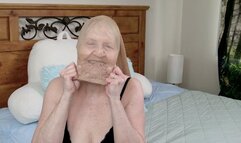 Pretty Mature Face Encasing JOI