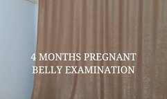 4 MONTHS PREGNANT ABDOMINAL EXAMINATION