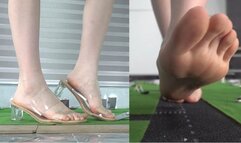 Giantess crush tiny toy City