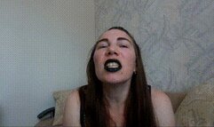 Vampirella bite you with her strong teeth v