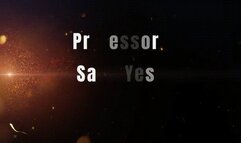 Professor Says Yes *mp4*