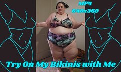 SSBBW Rachel Tries On Her Summer Bikinis MP4 640x360