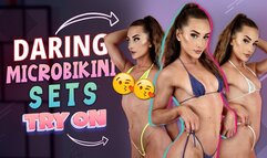 Daring Microbikini Sets Try On