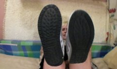 #49: French maid Violett's smelly sneakers - from Hungary