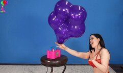 Nina B's First Machine Balloon Popping 4K (3840x2160)