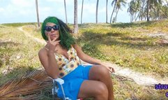 Outdoors Silent smoking