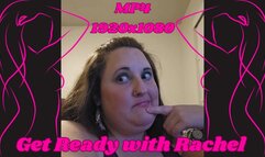 SSBBW Rachel Talks While Doing Her Hair and Makeup MP4 1920x1080