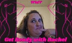 SSBBW Rachel Talks While Doing Her Hair and Makeup WMV