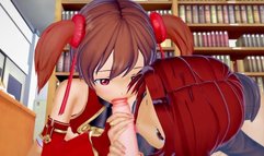 Sword Art Online Silica x Tiese Threesome POV Hentai