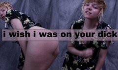 I wish I was on your Dick JOI - MP4