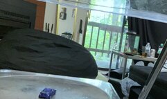 Tiny Blue Car Dominated by Giantess Huge Ass 1080