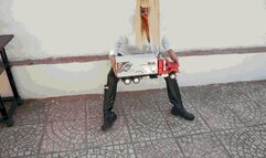 Cruel black Hunter Wellies MP4 (1920x1080) FHD