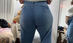 Elize BBW Farts In Jeans! (Big Bubbly Wet Farts!)