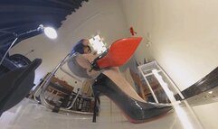 CC high heels DANGLING TRAMPLING 360VR
