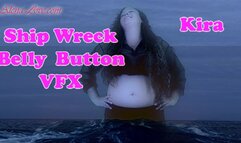 Ship Wreck Belly Button VFX With Kira[HD]