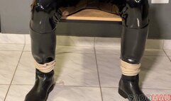 Twinks Rubber Lust: Bondage And Milking