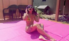 Lora cross is on a mission to eliminate DaceyBelle first fart mission