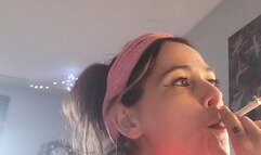 Enjoying another smoke