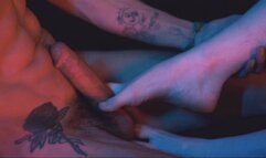 Perfect Footjob With Tiny Feet: Acidalia & Mad Maxxx