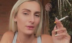 Rainbow Tipped Nails