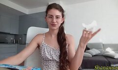 FETISH LATEX GLOVES FINGERING PUSSY DILDO BLOWJOB HANDJOB