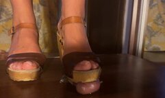 Spanish low heel sandals shoejob